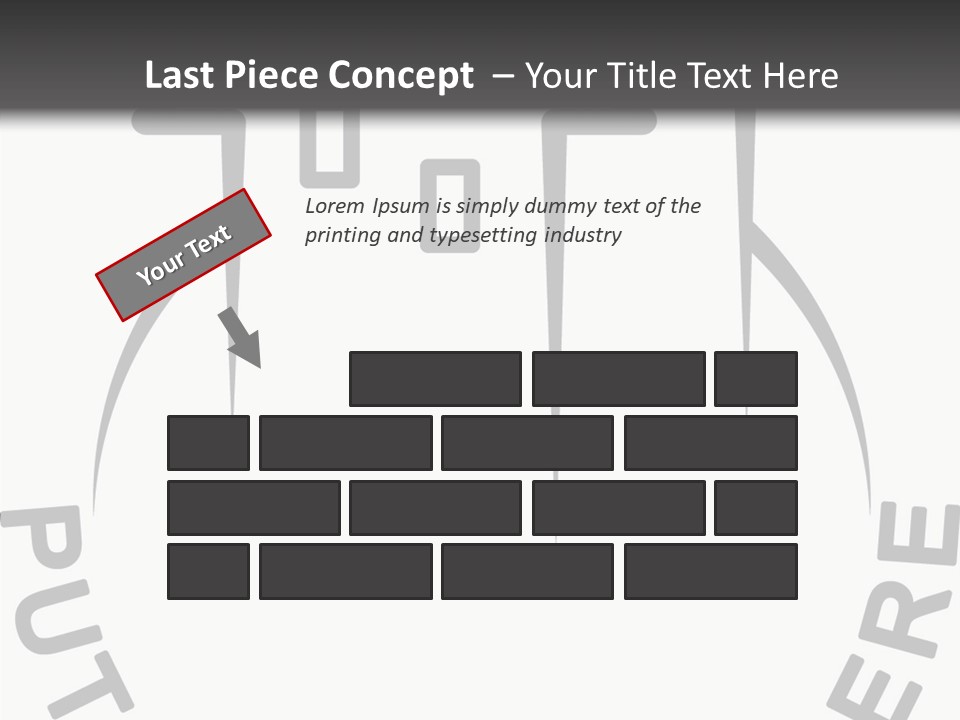 Home Blank Window PowerPoint Template