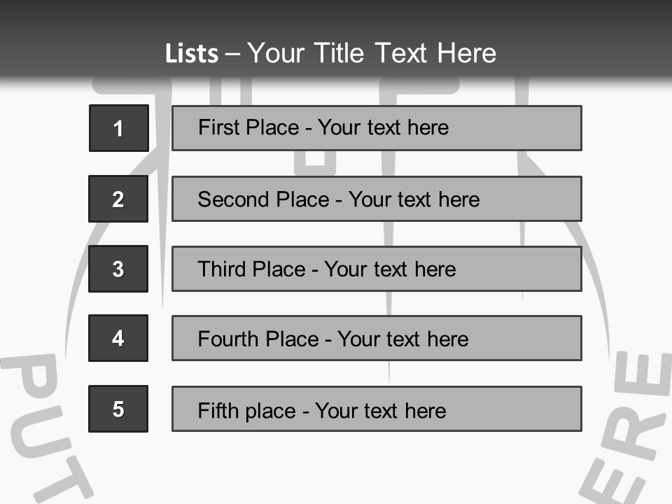 Home Blank Window PowerPoint Template