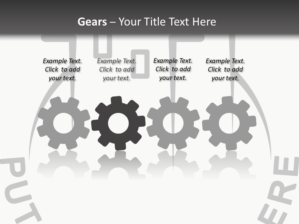 Home Blank Window PowerPoint Template