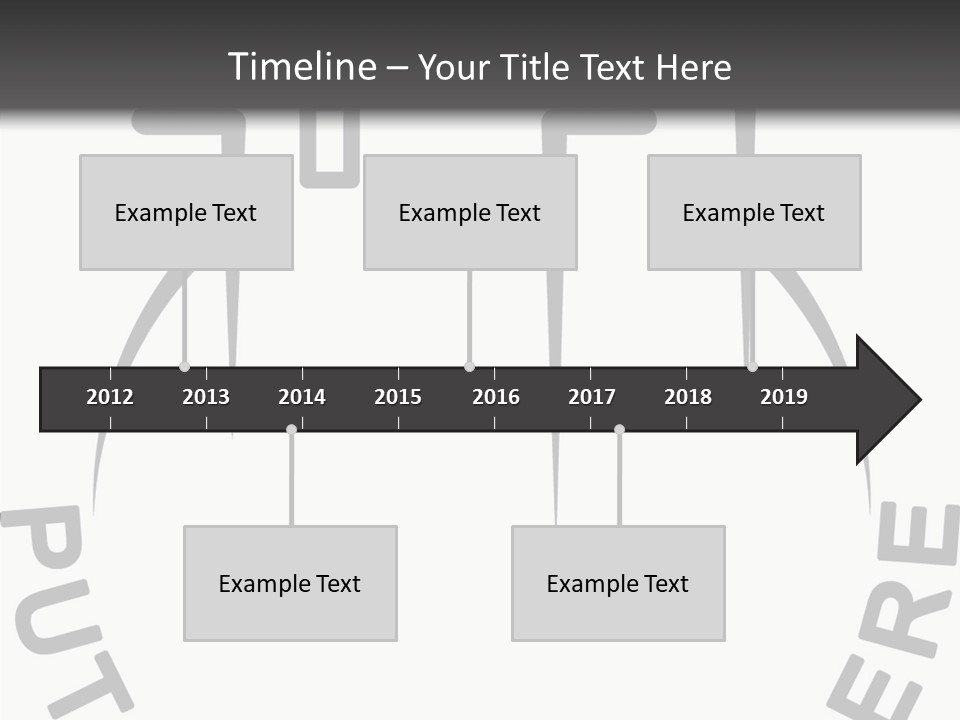 Home Blank Window PowerPoint Template