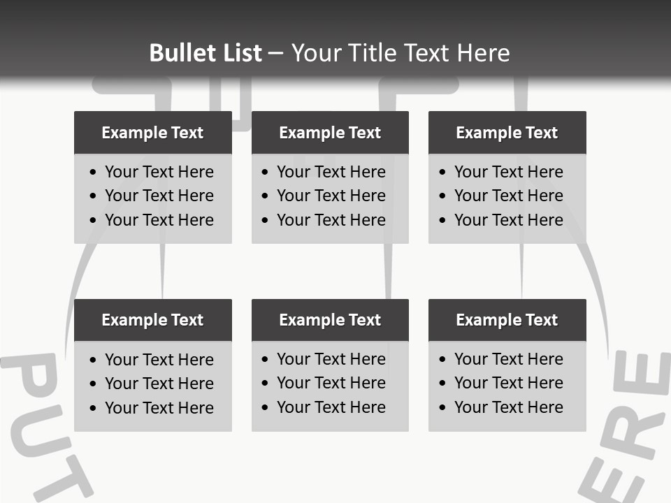 Home Blank Window PowerPoint Template