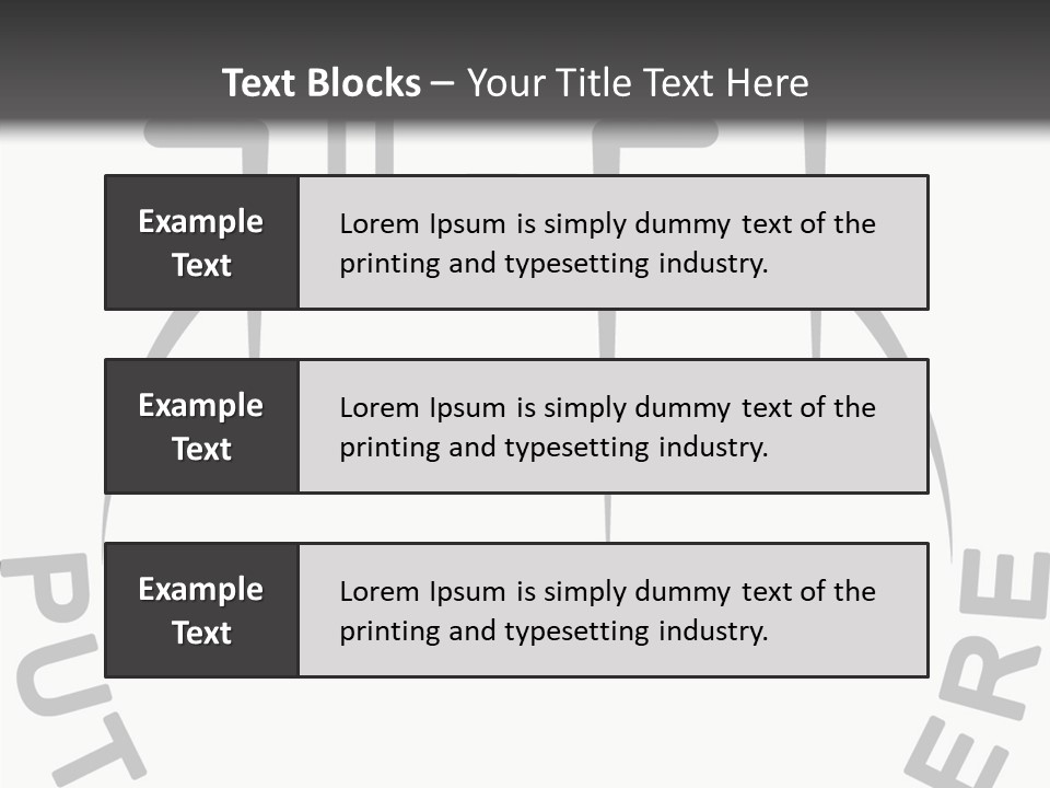 Home Blank Window PowerPoint Template