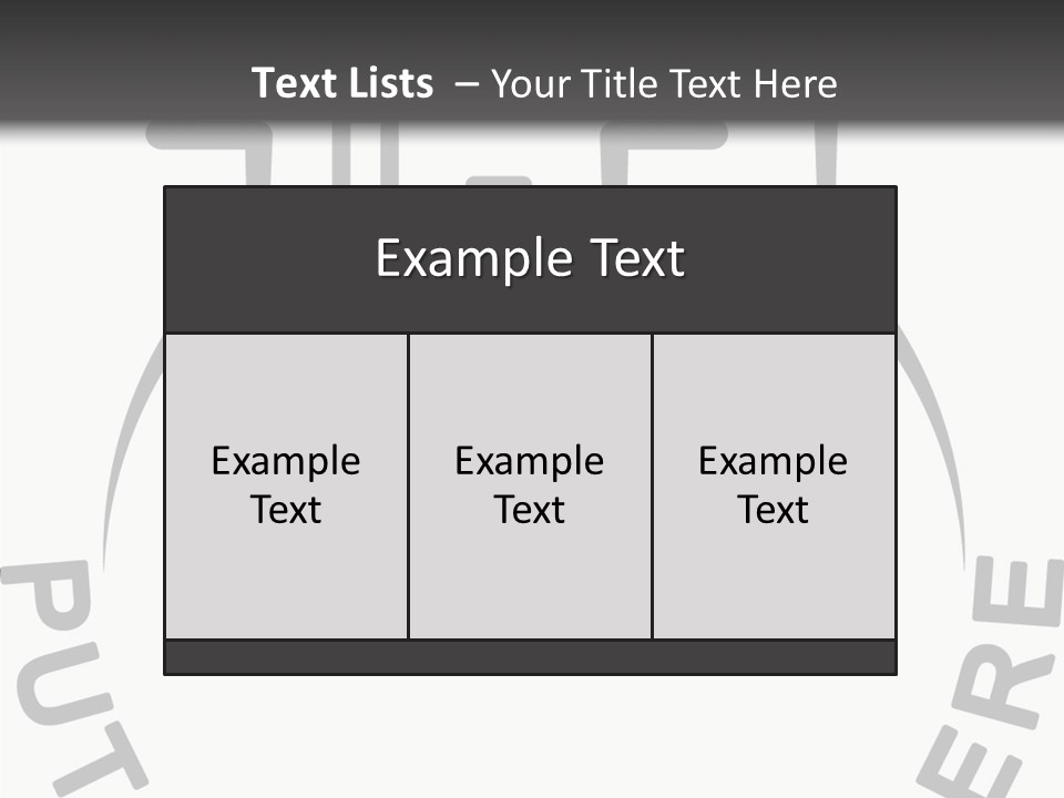 Home Blank Window PowerPoint Template