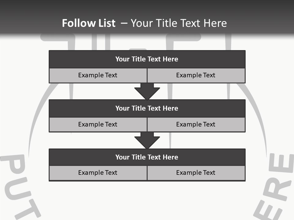 Home Blank Window PowerPoint Template