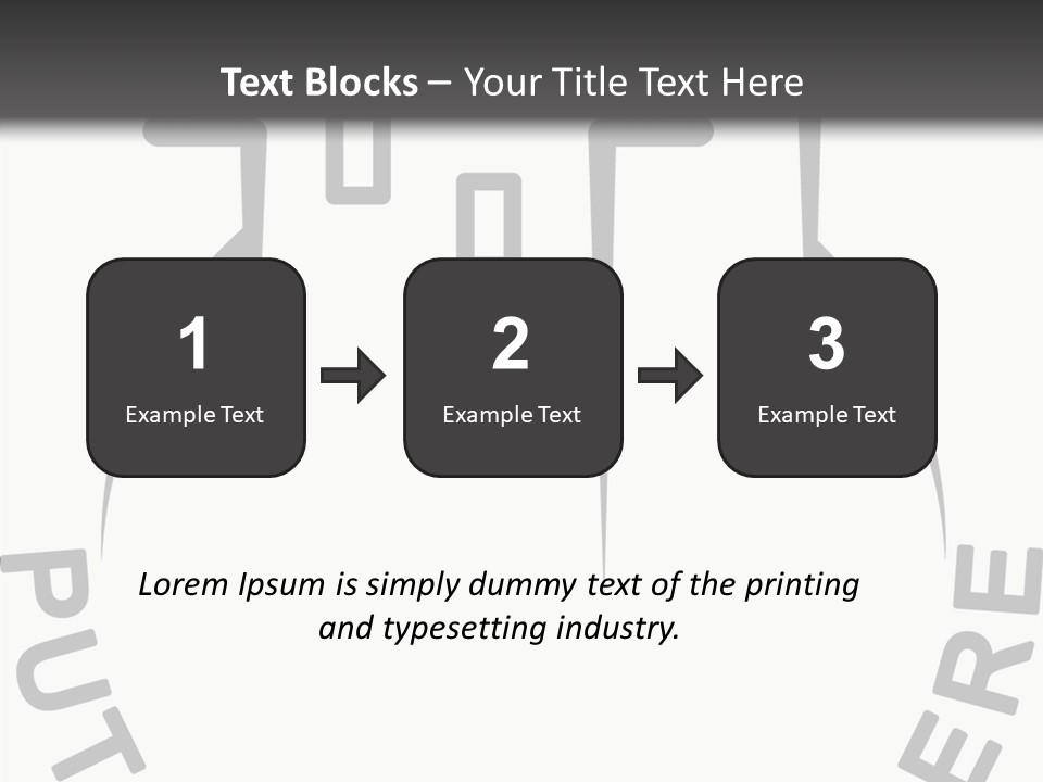 Home Blank Window PowerPoint Template
