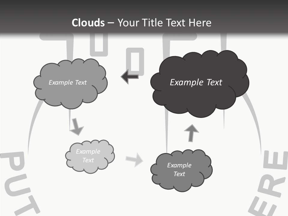 Home Blank Window PowerPoint Template