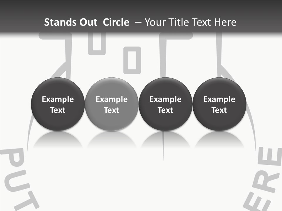 Home Blank Window PowerPoint Template