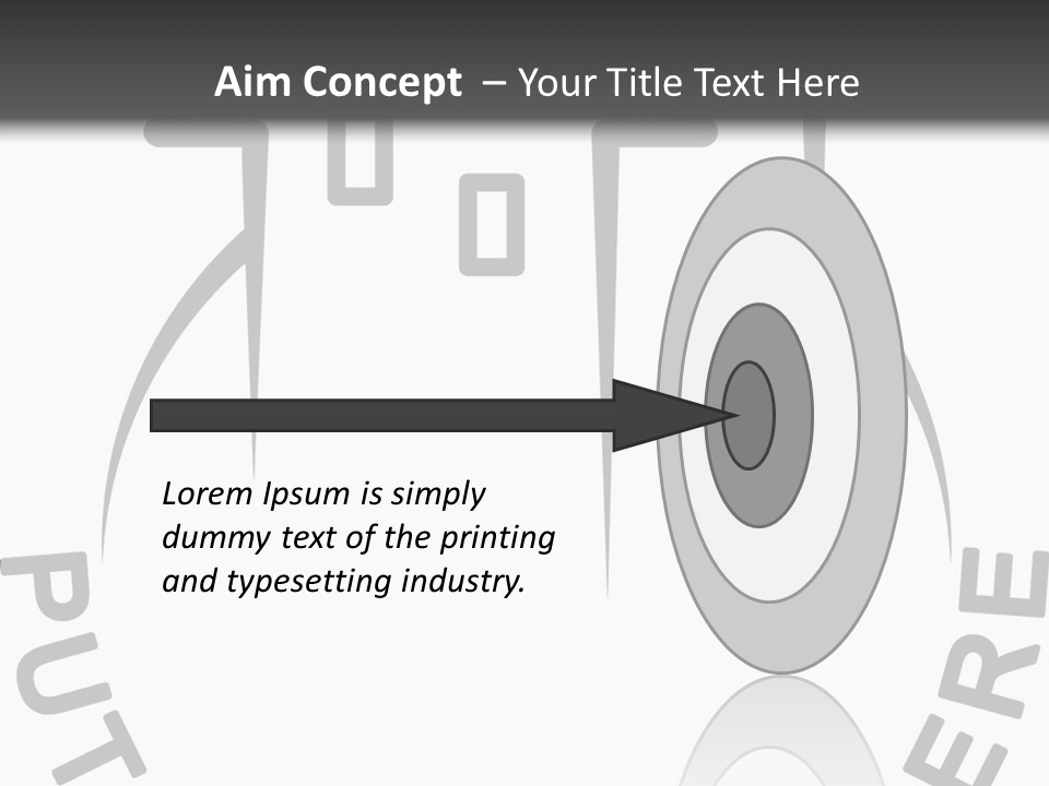 Home Blank Window PowerPoint Template