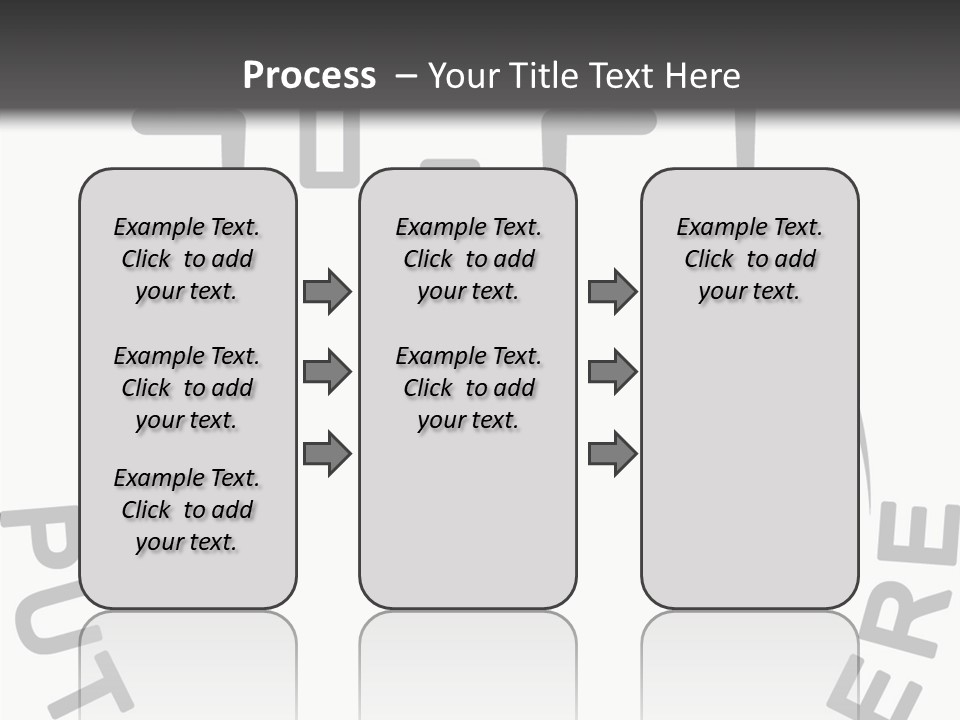 Home Blank Window PowerPoint Template