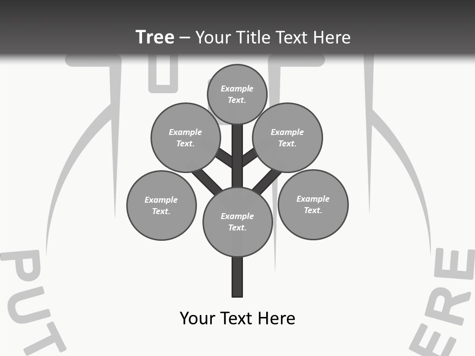 Home Blank Window PowerPoint Template