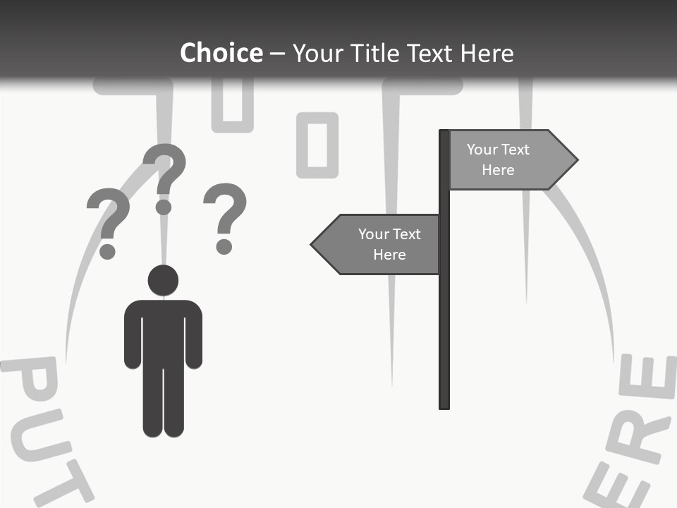 Home Blank Window PowerPoint Template