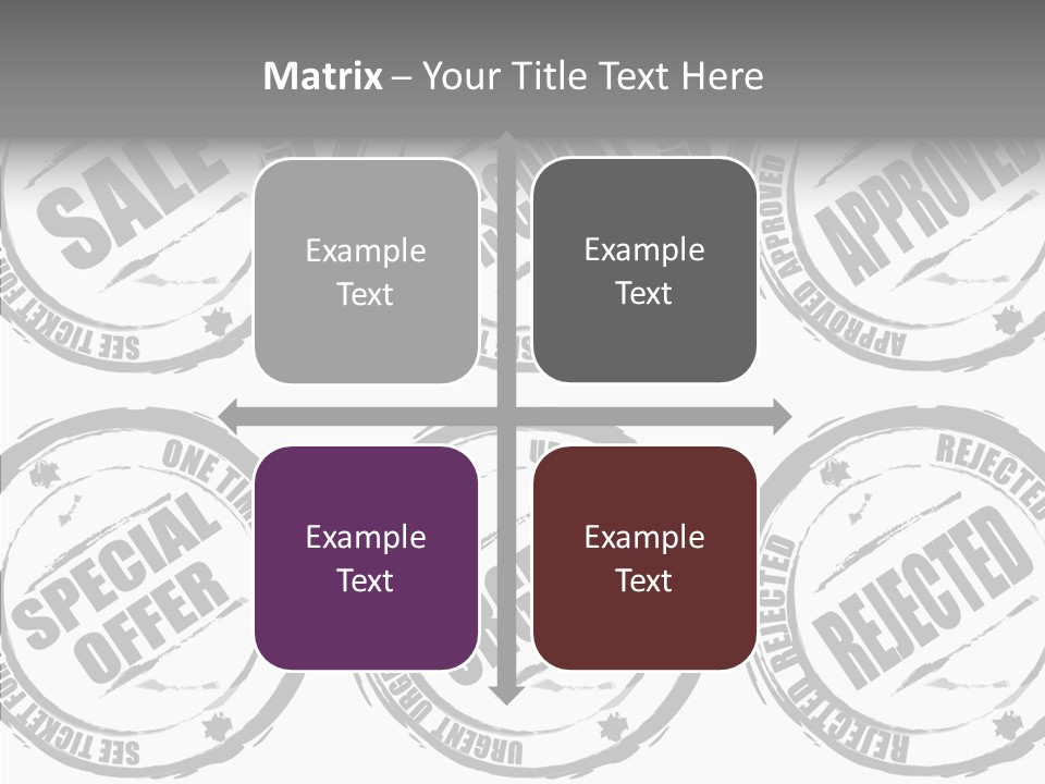 Damaged Illustrate Age PowerPoint Template