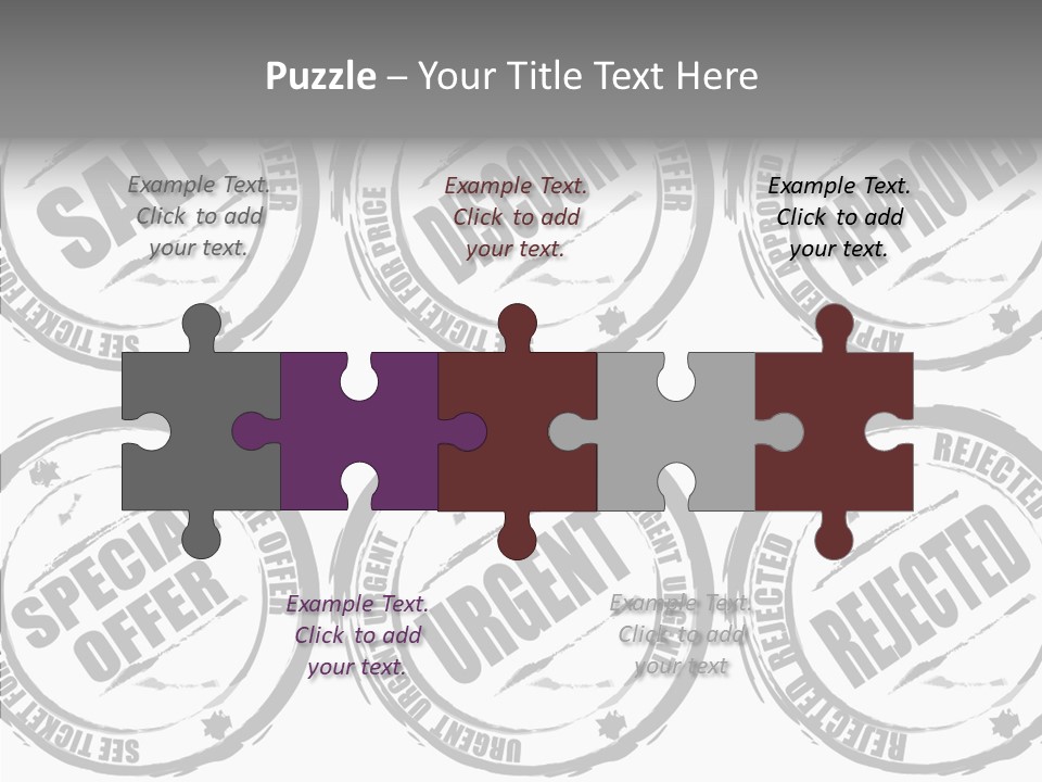 Damaged Illustrate Age PowerPoint Template