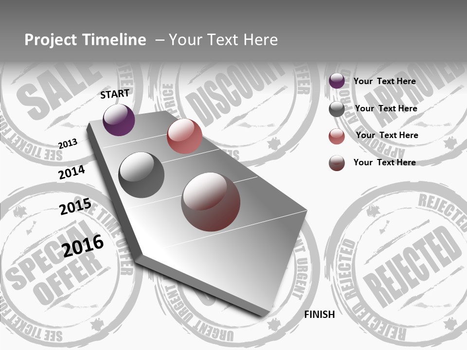 Damaged Illustrate Age PowerPoint Template