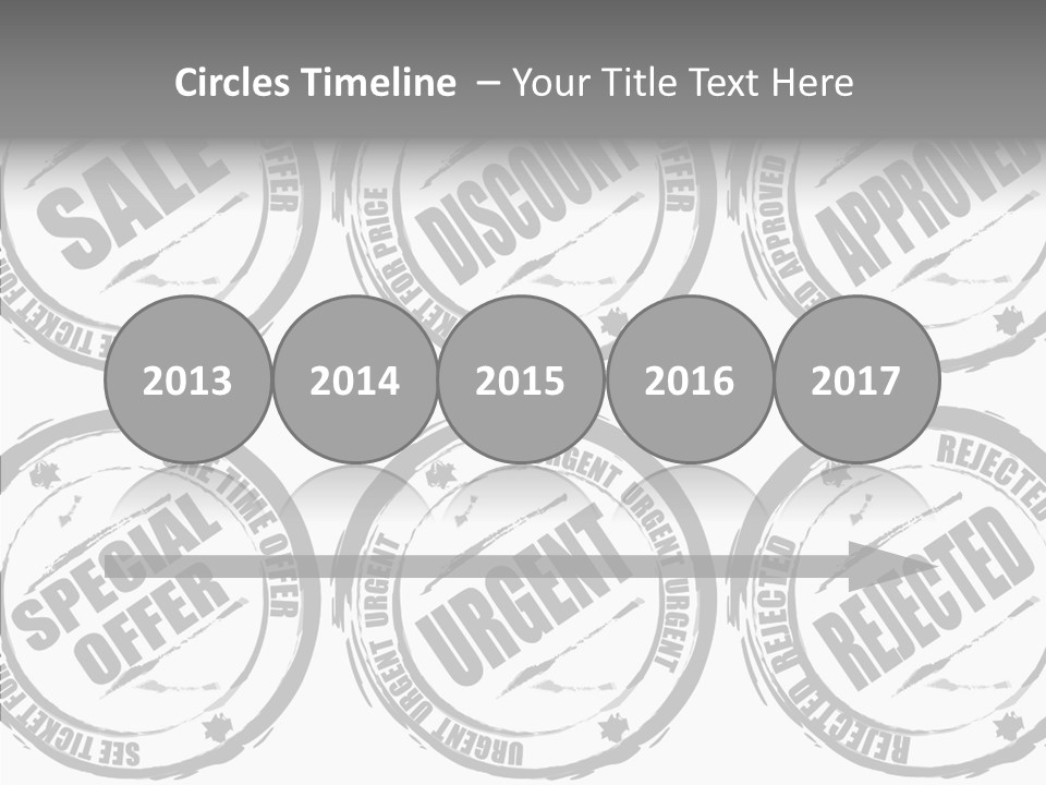 Damaged Illustrate Age PowerPoint Template