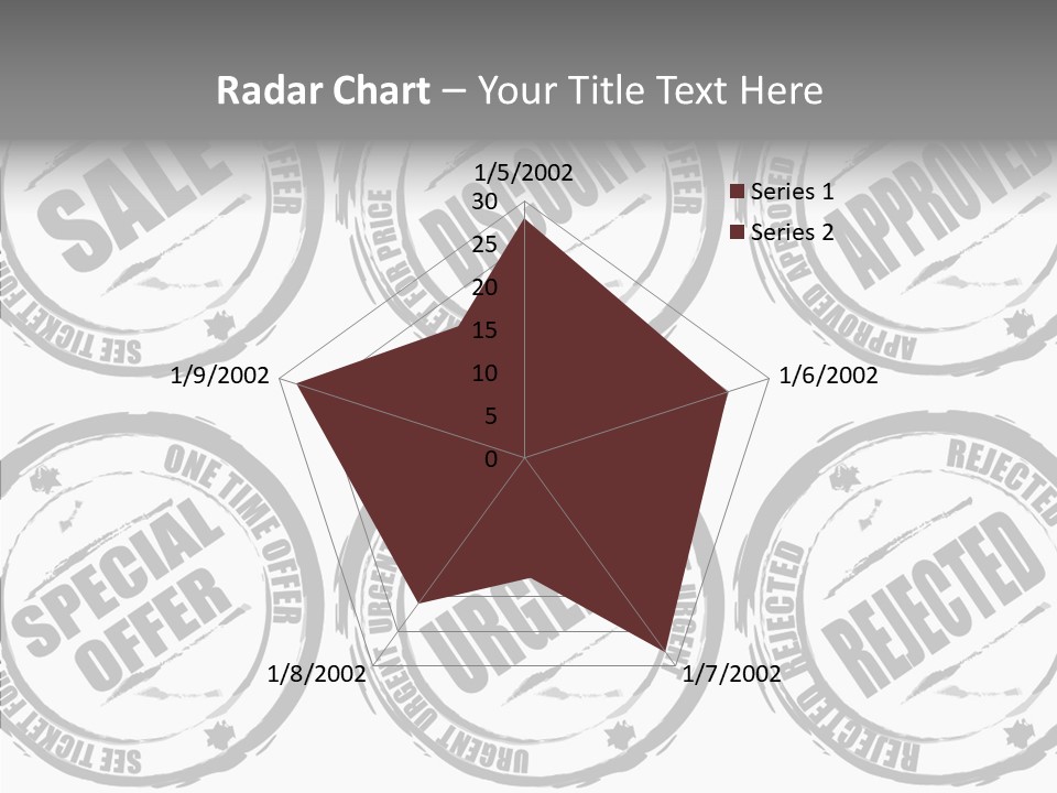 Damaged Illustrate Age PowerPoint Template
