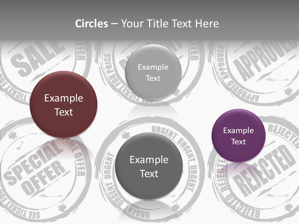 Damaged Illustrate Age PowerPoint Template