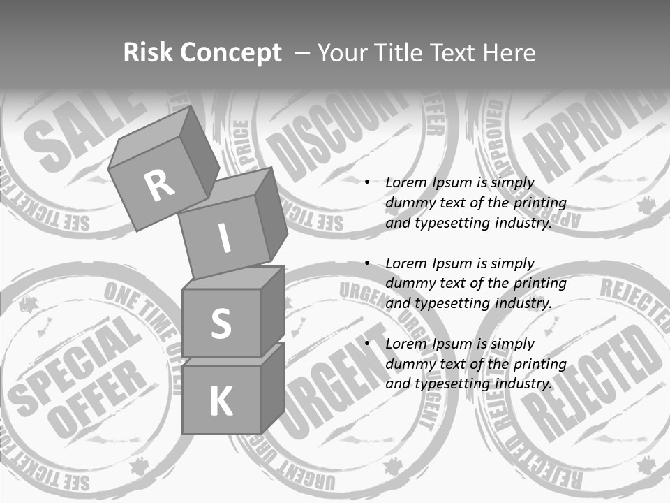 Damaged Illustrate Age PowerPoint Template