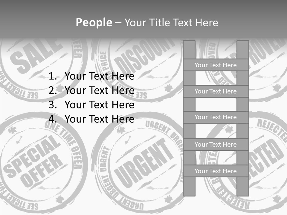 Damaged Illustrate Age PowerPoint Template