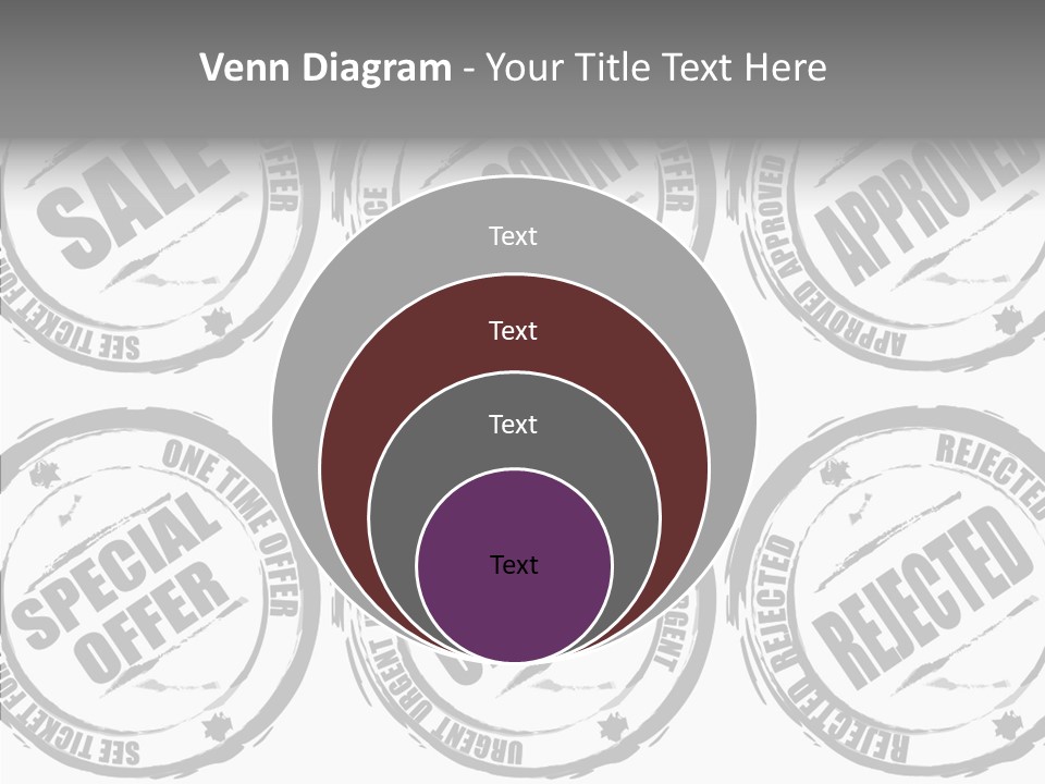 Damaged Illustrate Age PowerPoint Template