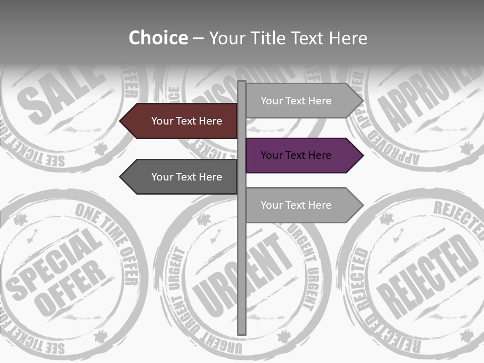 Damaged Illustrate Age PowerPoint Template