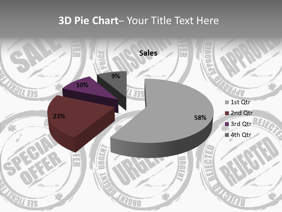 Damaged Illustrate Age PowerPoint Template