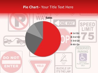 Warning Speed Yield PowerPoint Template