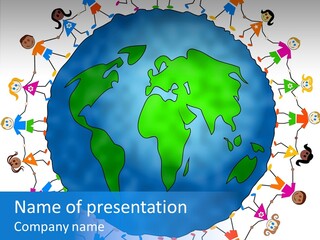 Unity Together Maps PowerPoint Template