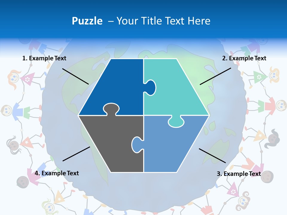 Unity Together Maps PowerPoint Template