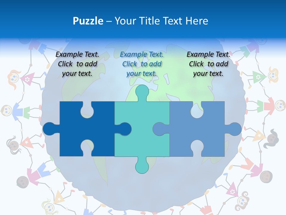 Unity Together Maps PowerPoint Template