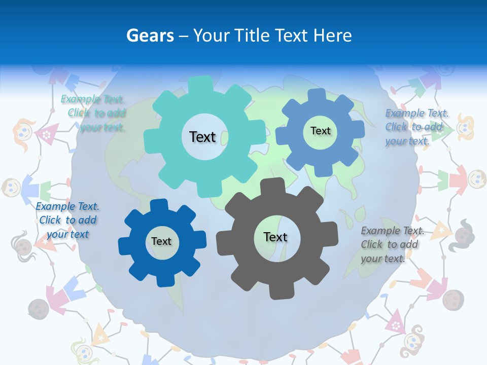 Unity Together Maps PowerPoint Template