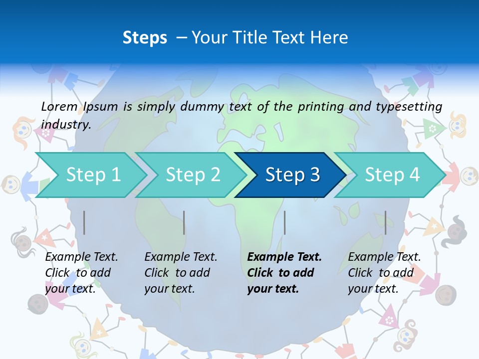 Unity Together Maps PowerPoint Template
