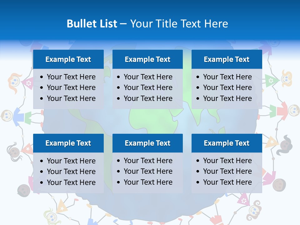 Unity Together Maps PowerPoint Template