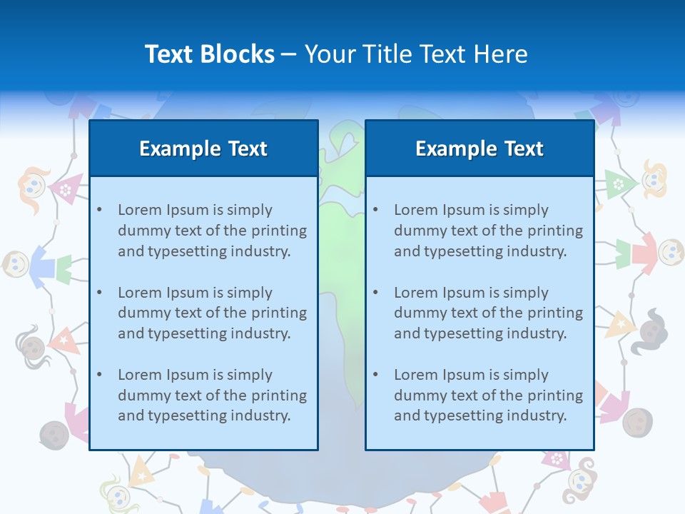 Unity Together Maps PowerPoint Template