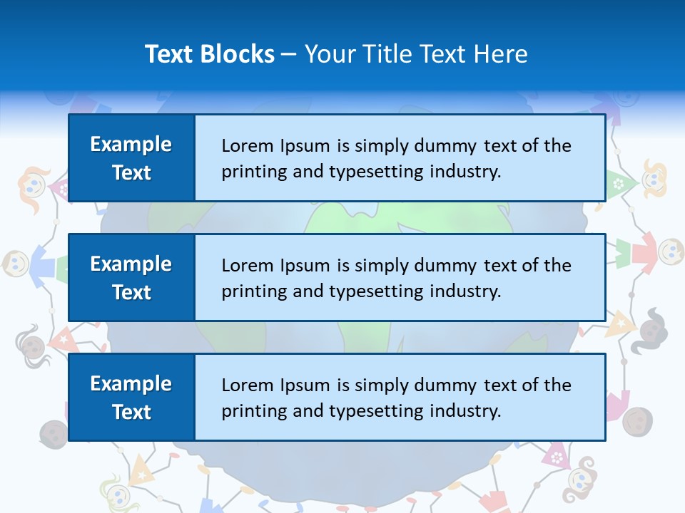 Unity Together Maps PowerPoint Template