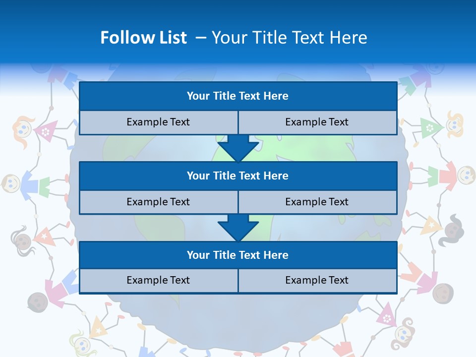 Unity Together Maps PowerPoint Template