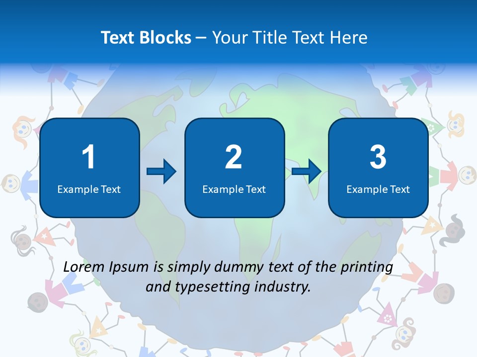 Unity Together Maps PowerPoint Template