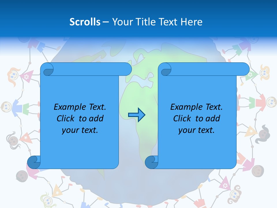 Unity Together Maps PowerPoint Template