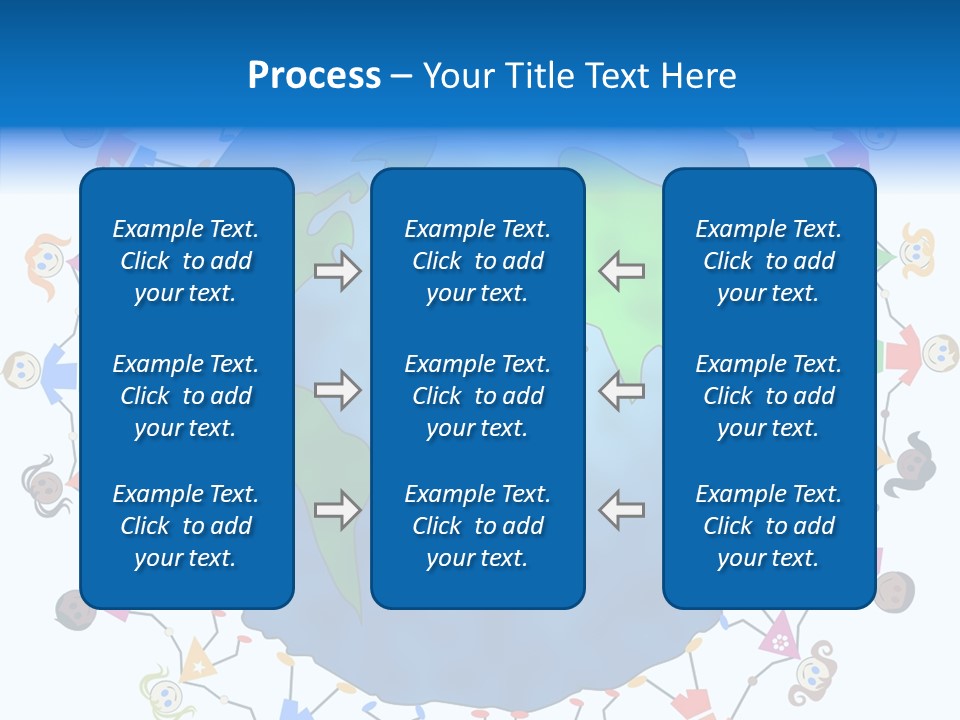 Unity Together Maps PowerPoint Template