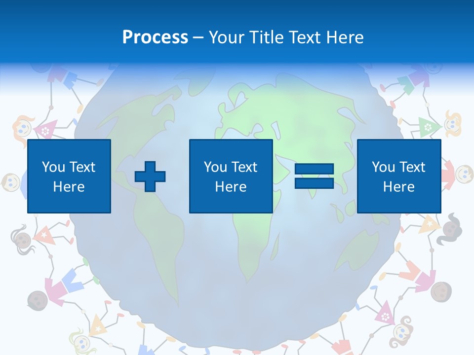 Unity Together Maps PowerPoint Template