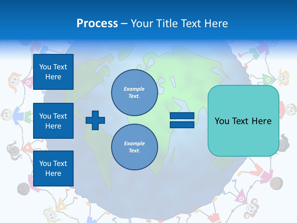 Unity Together Maps PowerPoint Template