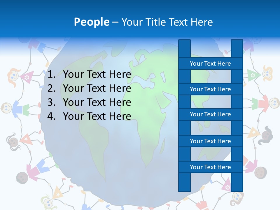 Unity Together Maps PowerPoint Template
