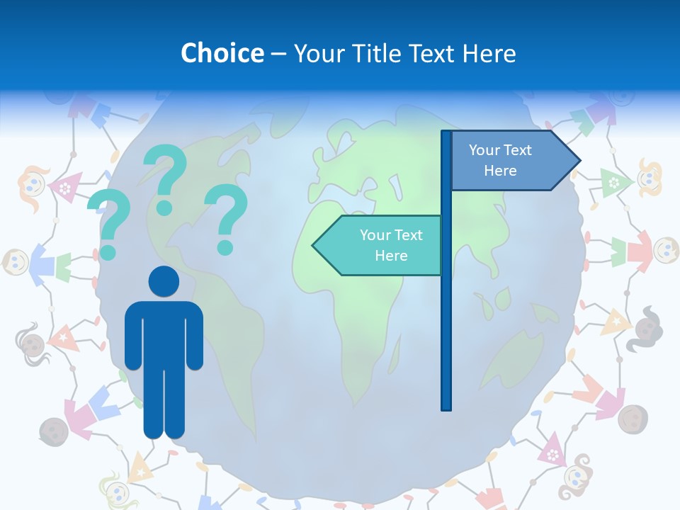 Unity Together Maps PowerPoint Template