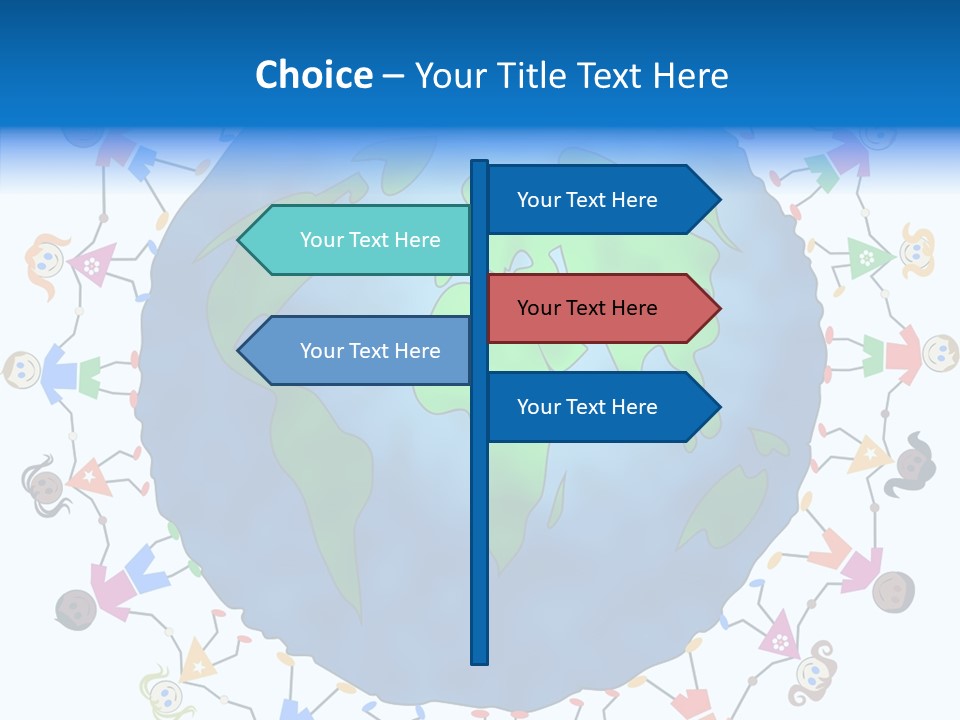 Unity Together Maps PowerPoint Template