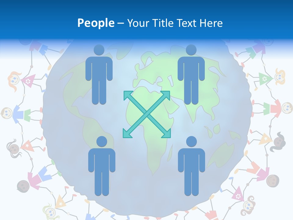 Unity Together Maps PowerPoint Template