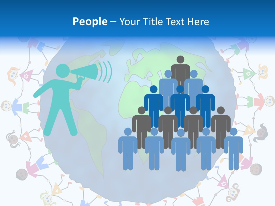 Unity Together Maps PowerPoint Template