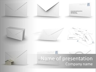 Express Web Post PowerPoint Template