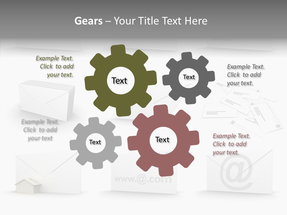 Express Web Post PowerPoint Template
