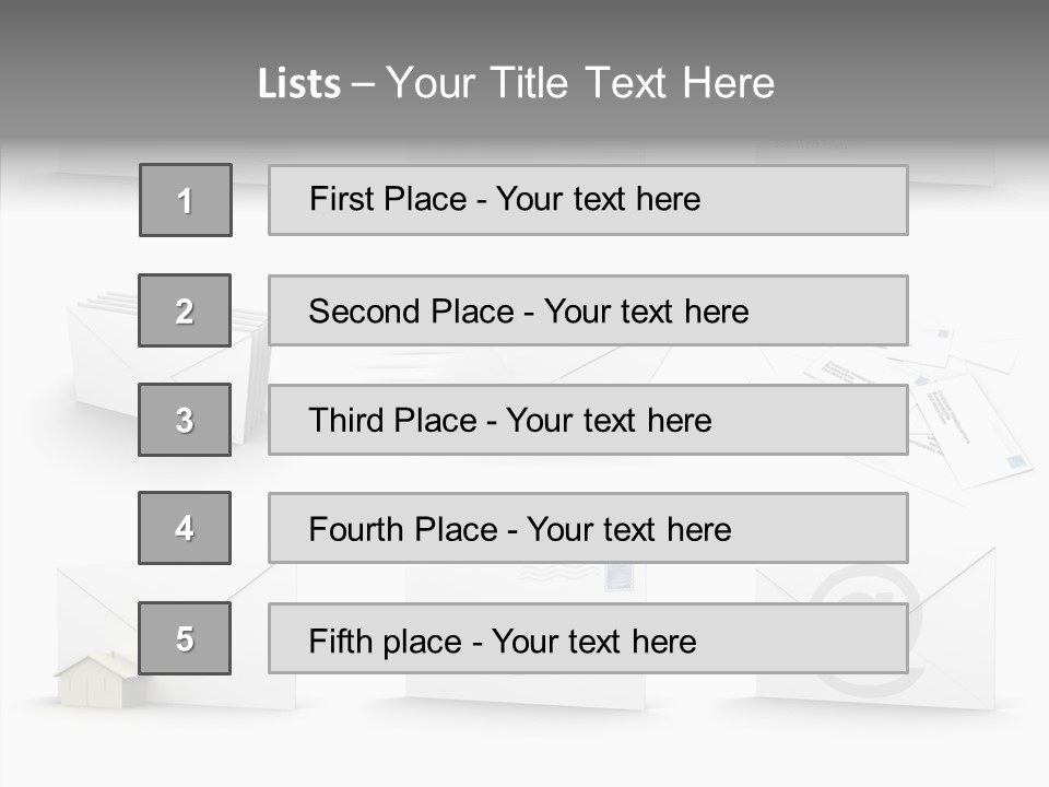 Express Web Post PowerPoint Template