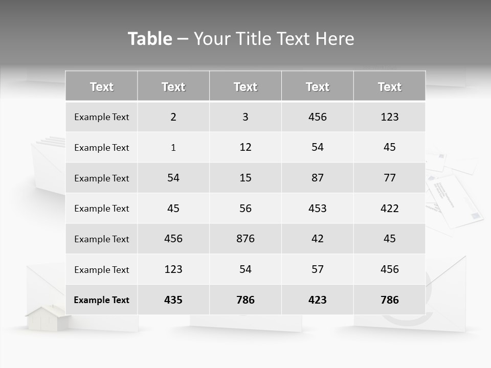 Express Web Post PowerPoint Template